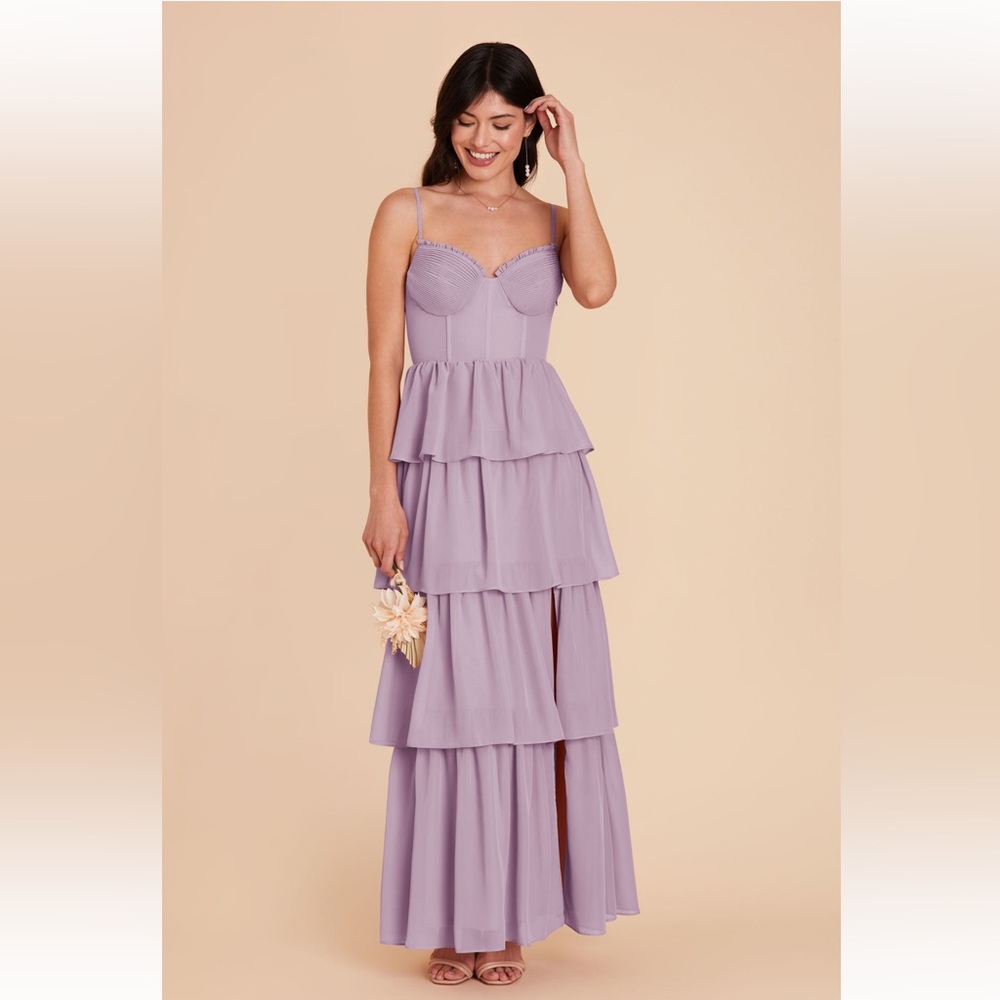 Birdy Grey Lavender Tiered Maxi Dress